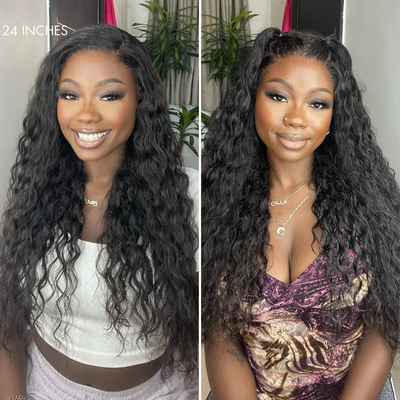 Natural Virgin Hair Lace Frontal Units with Transparent Lace units