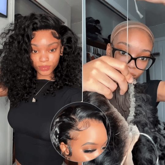 Flexi-Fit 360 HD Lace Body Wave Wig – Invisiable Drawstring Cap | Glueless &amp; Pre-Plucked