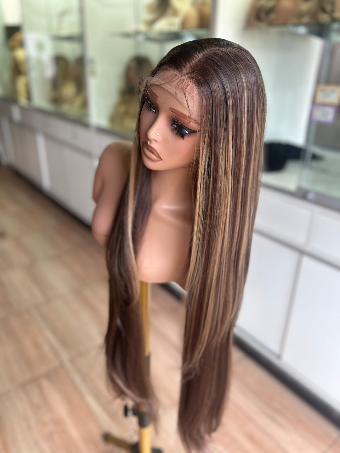 The Camila – Caramel Silk Straight