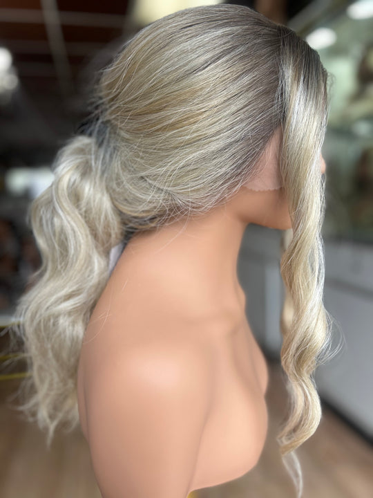 Island Blonde Waves – 360 Glueless Wig