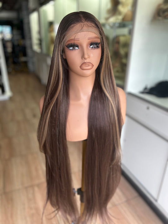 The Camila – Caramel Silk Straight