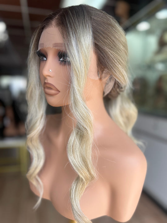 Island Blonde Waves – 360 Glueless Wig