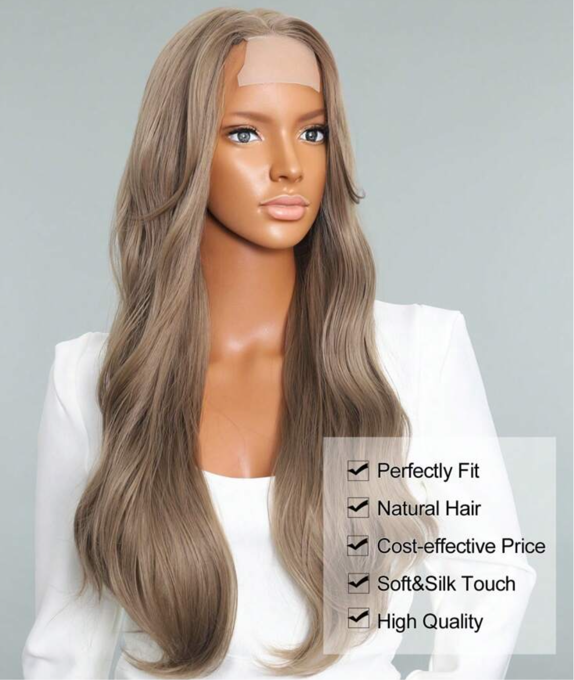 2x6 mix wig synthetic 26” Heat resistant