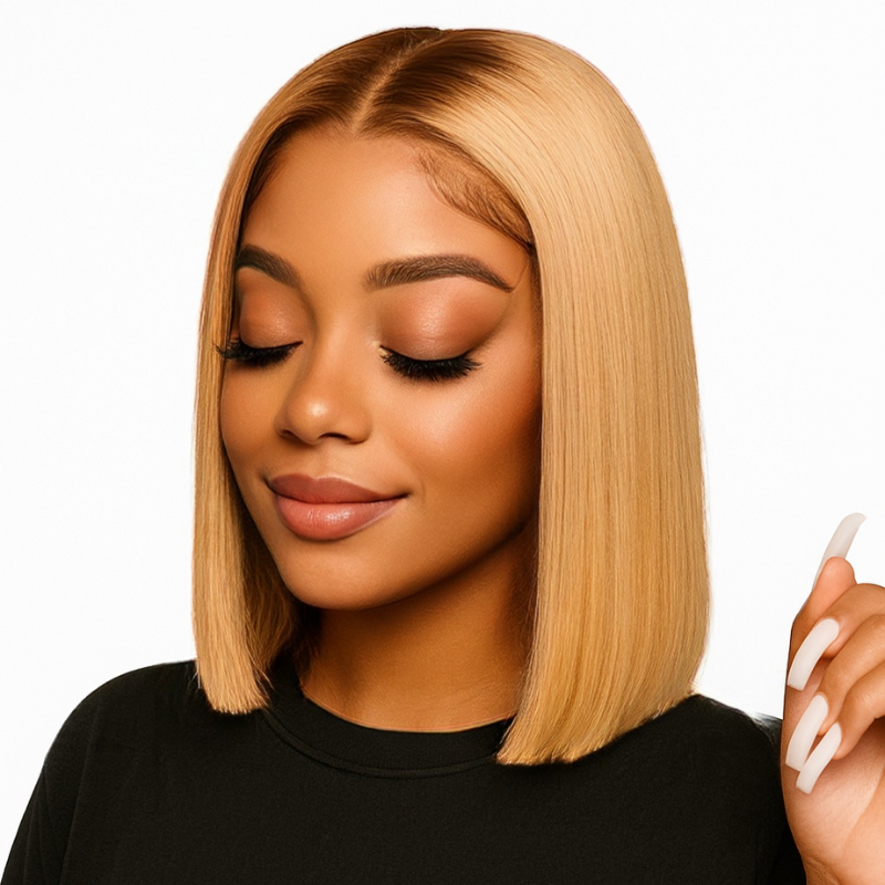Blonde Luxe Bob