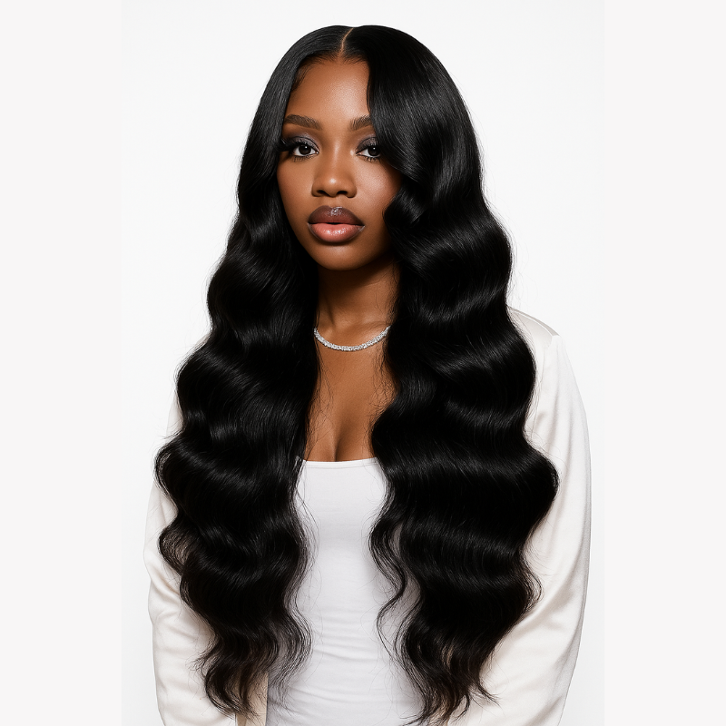 Body Wave HD Undetectable Lace Pre-Bleached Frontal WIG