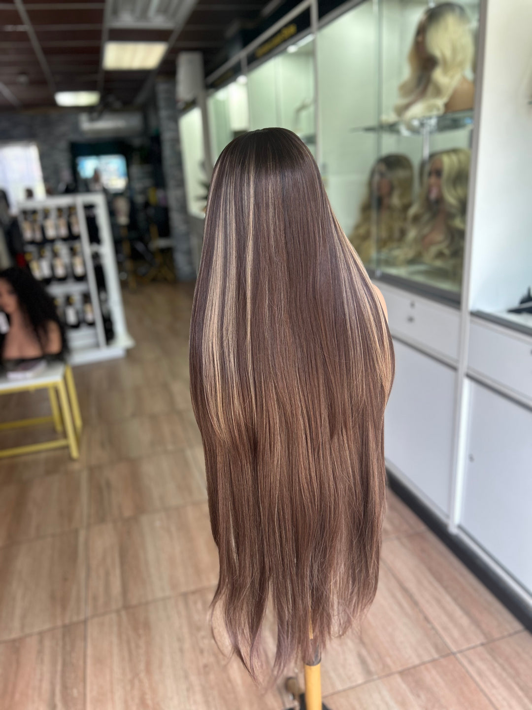 The Camila – Caramel Silk Straight