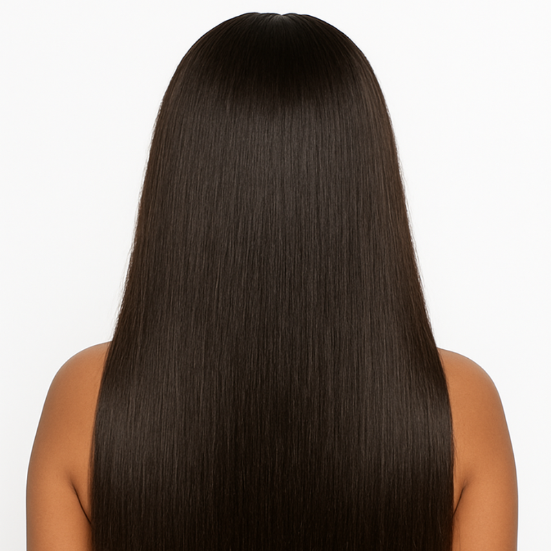 Dynasty 5x5 HD Glueless Kinky Straight Wig