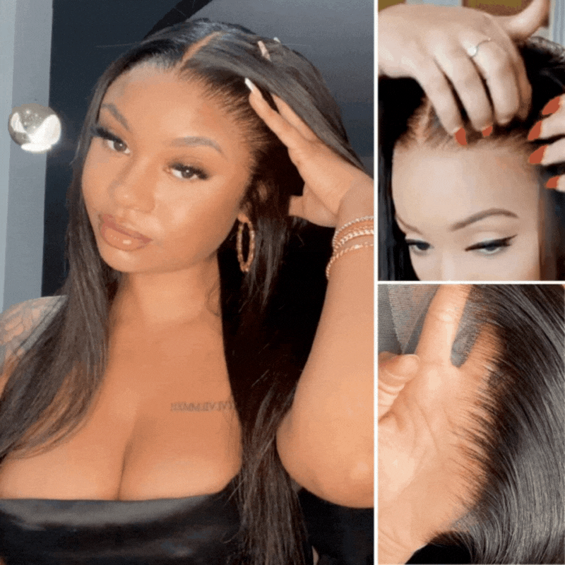 Dynasty Sleek Swiss Lace Wig frontal Swiss lace 13x4