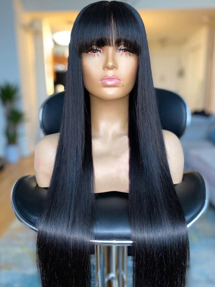 The Naomi Straight Bang Wig