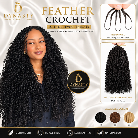 Dynasty Feather Crochet