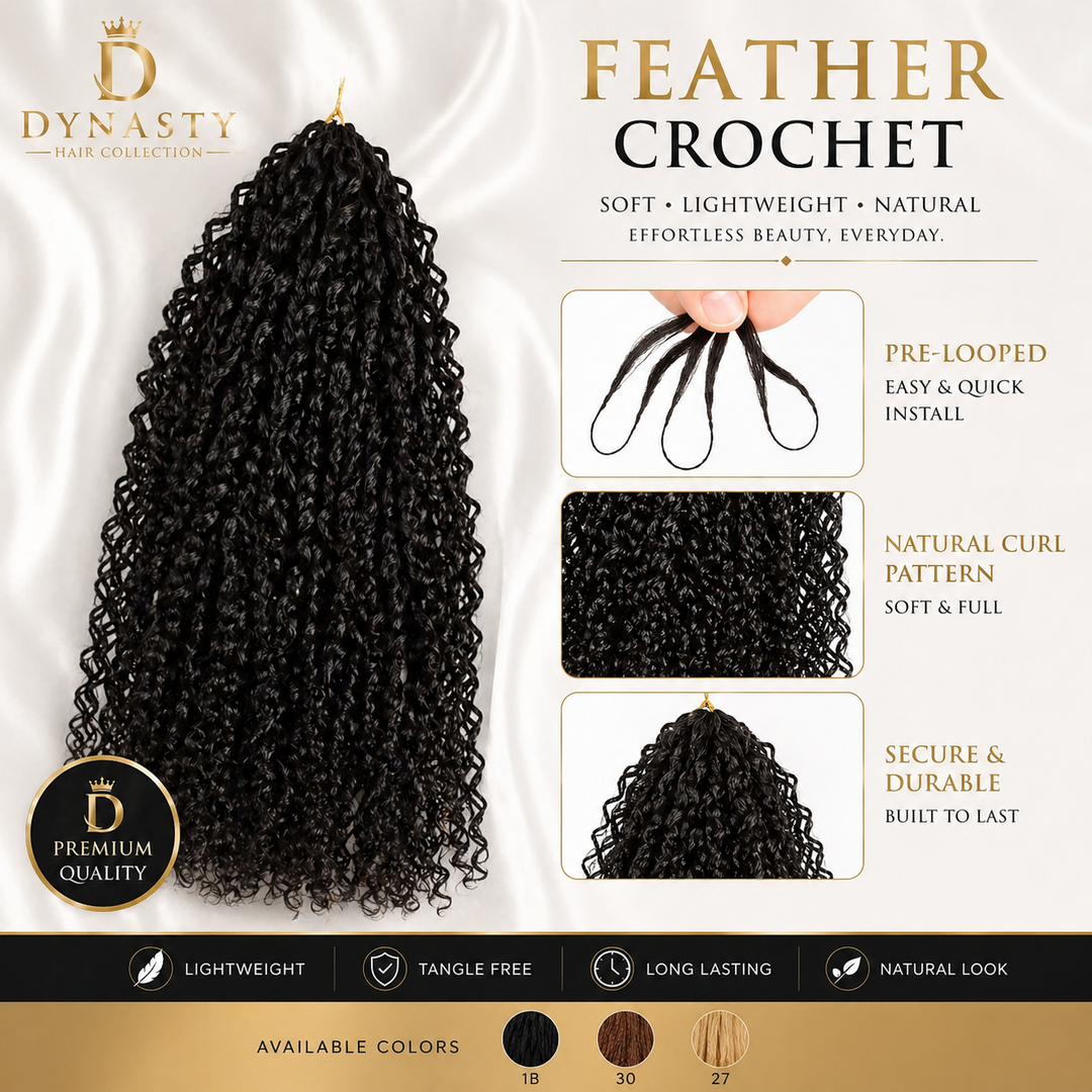 Dynasty Feather Crochet