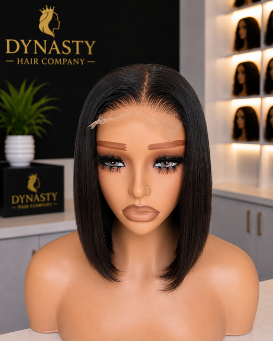 The CEO Bob ✨ 10”Glueless Ready-to-Wear Sleek straight bob