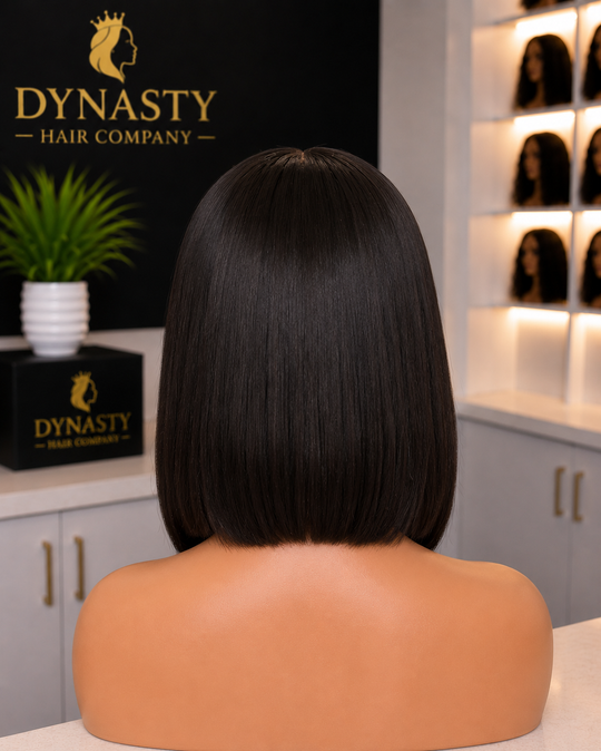 The CEO Bob ✨ 10”Glueless Ready-to-Wear Sleek straight bob
