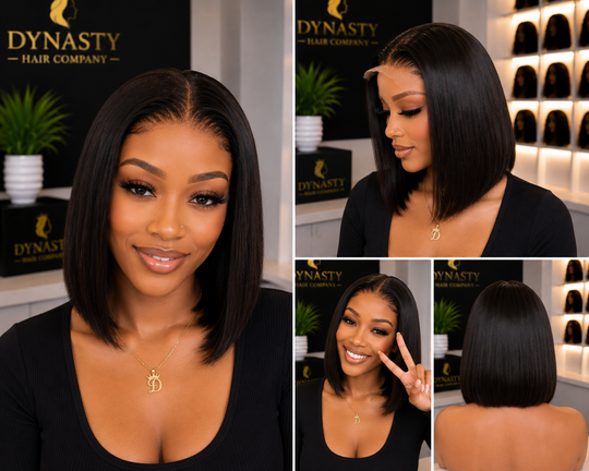 The CEO Bob ✨ 10”Glueless Ready-to-Wear Sleek straight bob