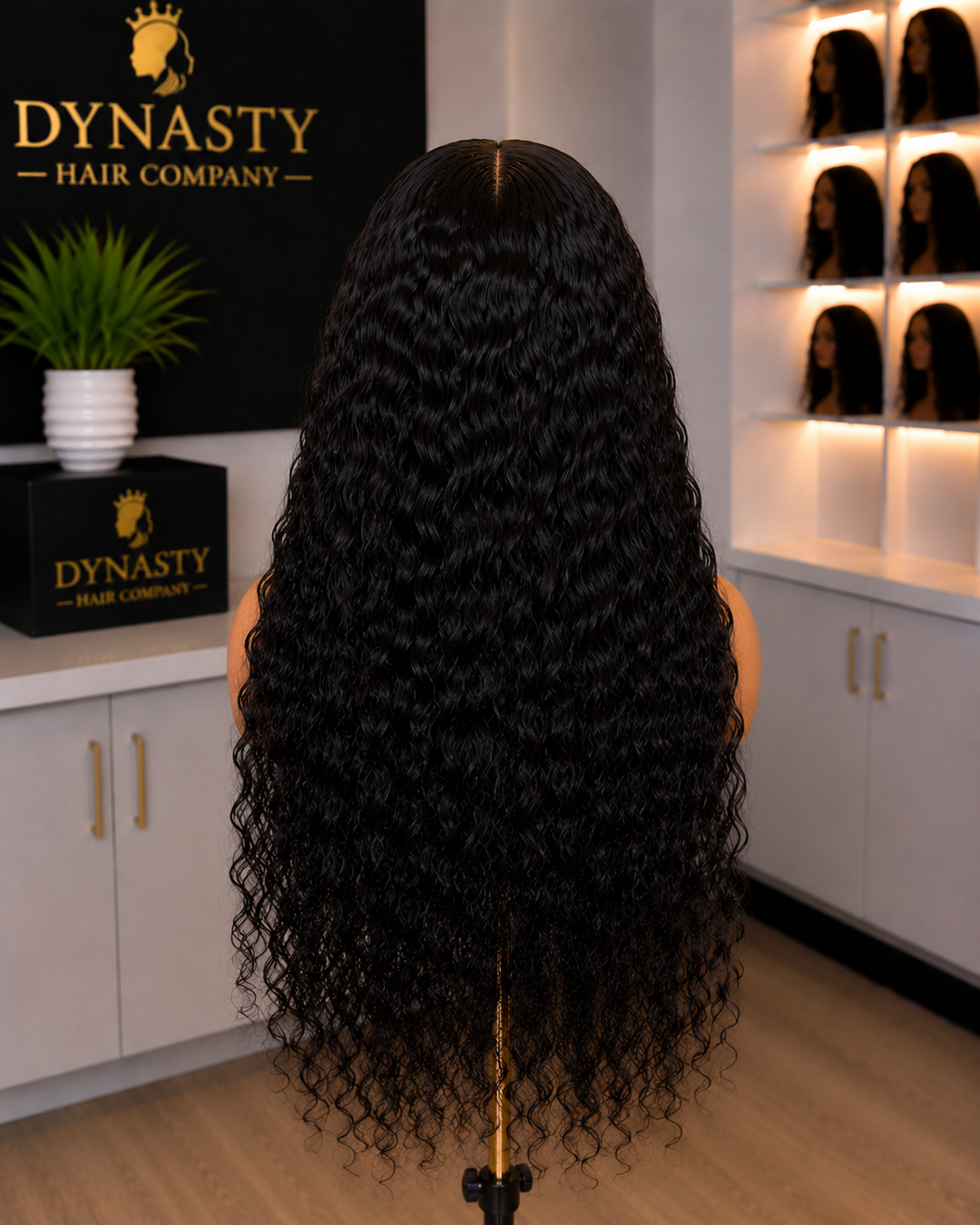 Cane Garden Curl – Deep Wave Wig Luxury Deep Wave Texture • Glueless Ready-to-Wear Wig