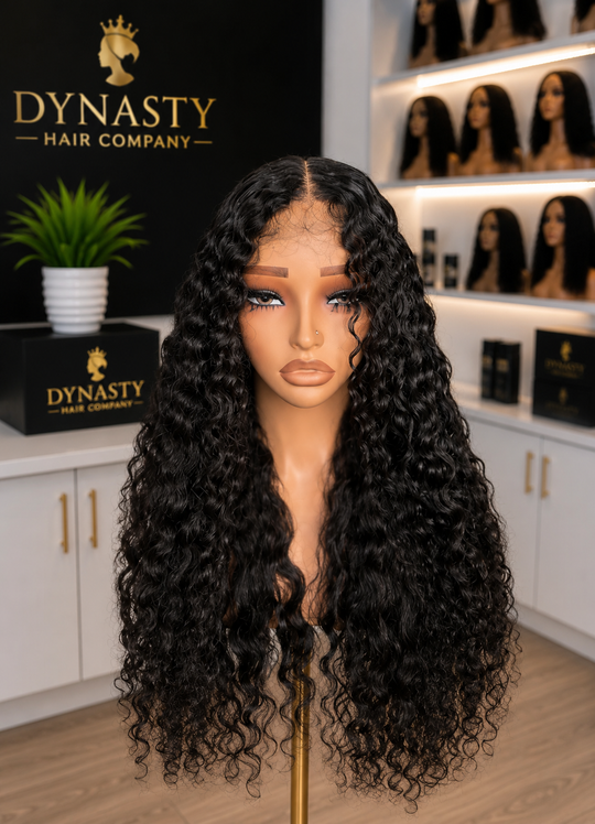 Burmese curly 4x4 human virgin hair
