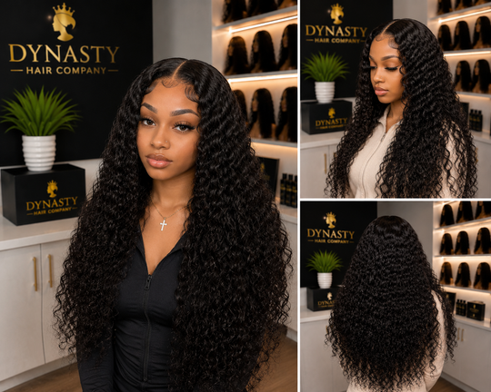 Burmese curly 4x4 human virgin hair