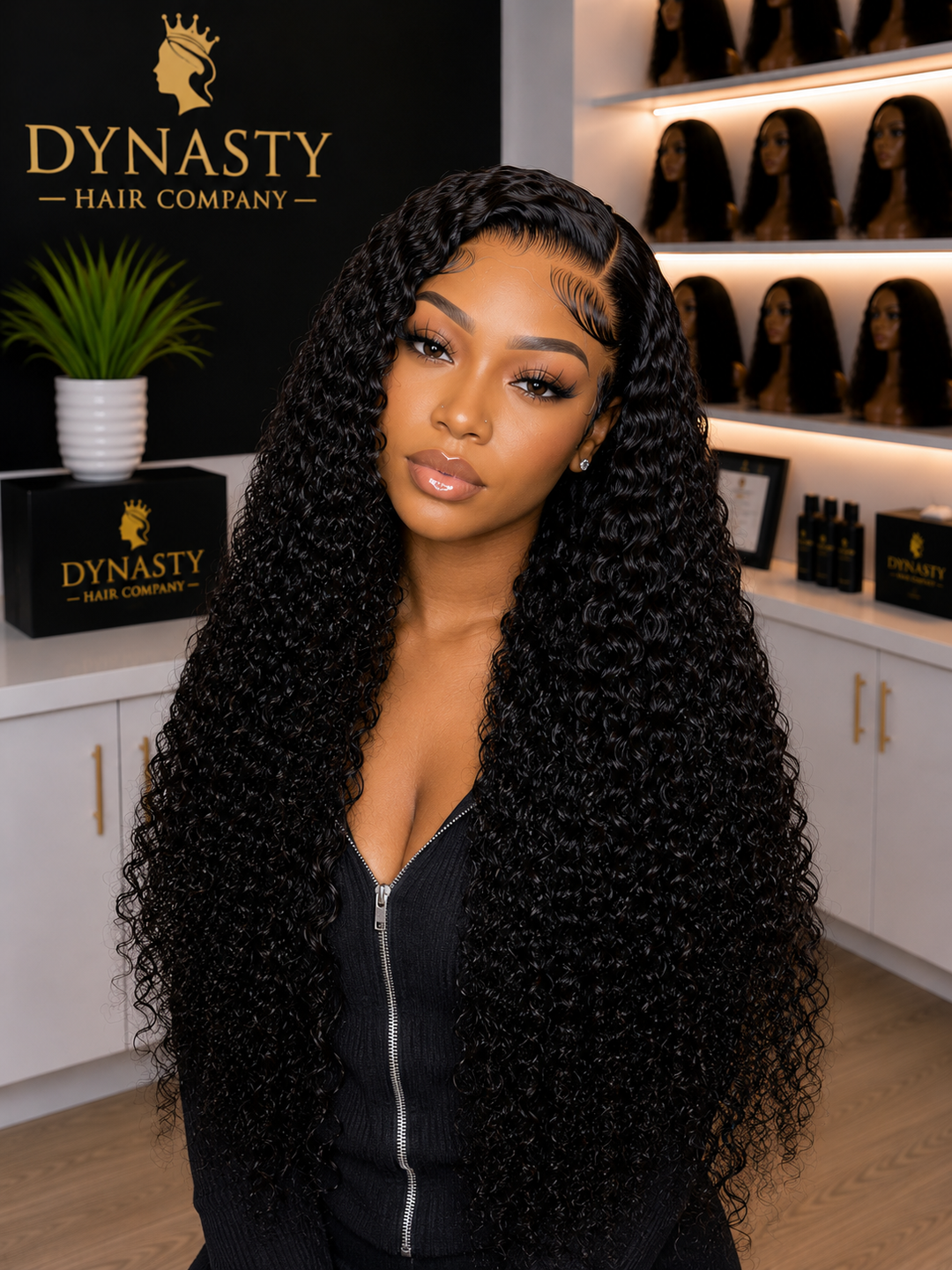 Midnight Water Wavy

13x4 Transparent Lace Frontal Wig • Soft Defined Curls