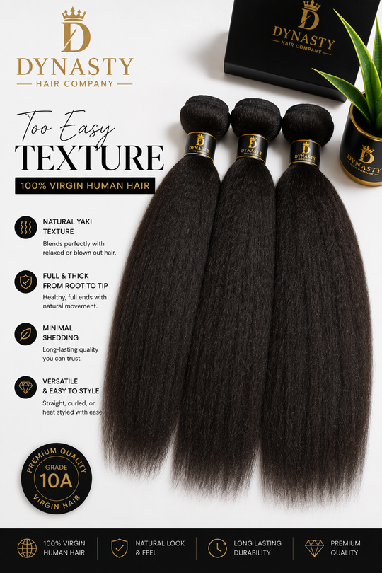 Royal Pressed Kinks – Kinky Straight Virgin Hair Bundles