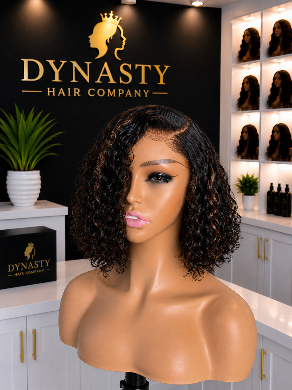 Pixie 5x5 HD Lace Glueless Wig – 8” Tapered Bob