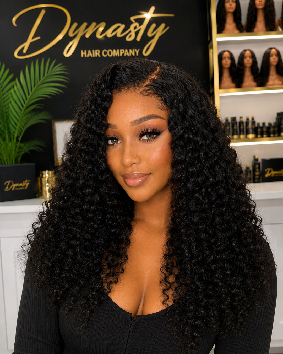 Dynasty Luxe 5x5 HD Burmese Curly Wig