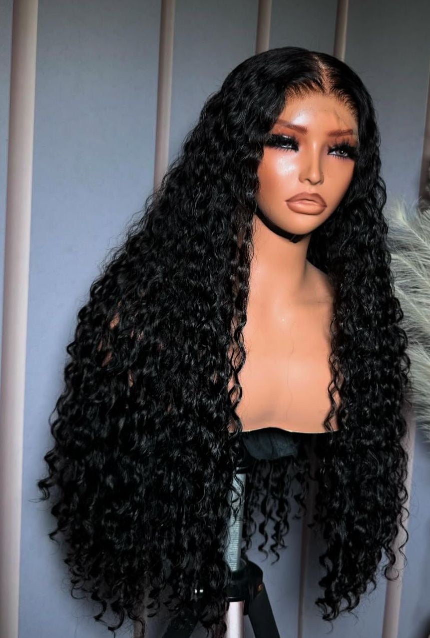 Ocean Luxe Deep Wave 13×6 HD Swiss Lace Wig