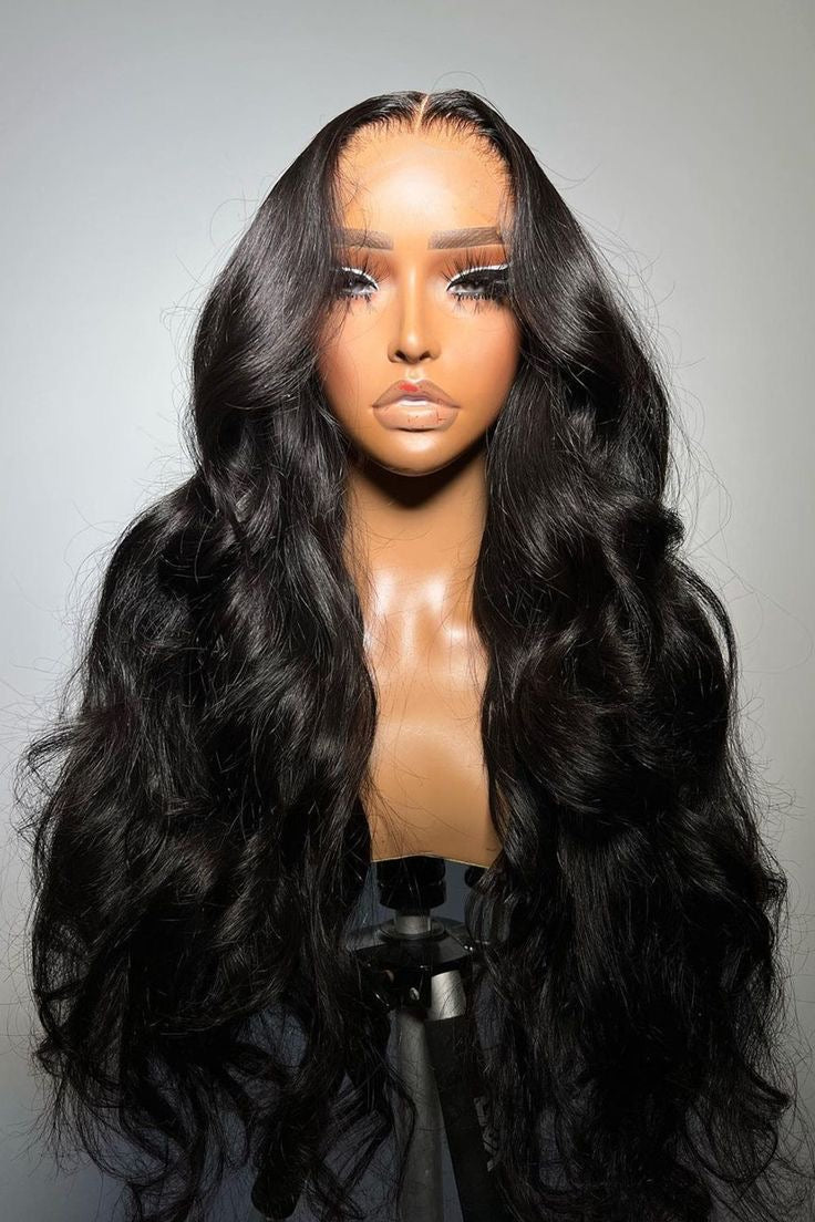 Luxe Silk Body Wave 13×6 HD Swiss Lace Wig – Pre-Bleached &amp; Pre-Plucked
