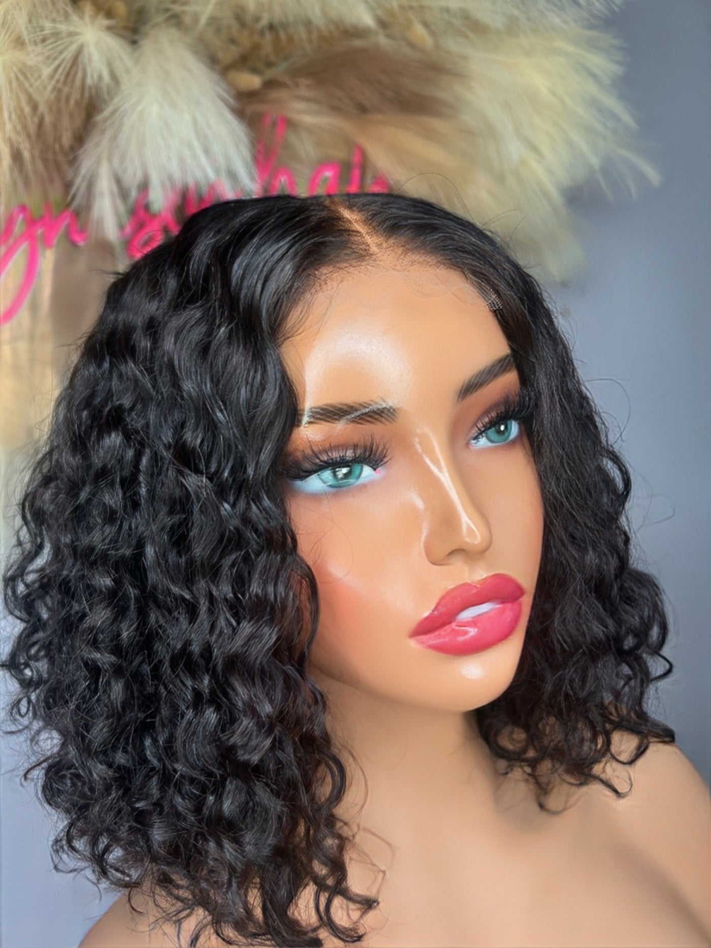 Dynasty Blue Dream Curls – 2x6 HD Lace Virgin Hair Unit