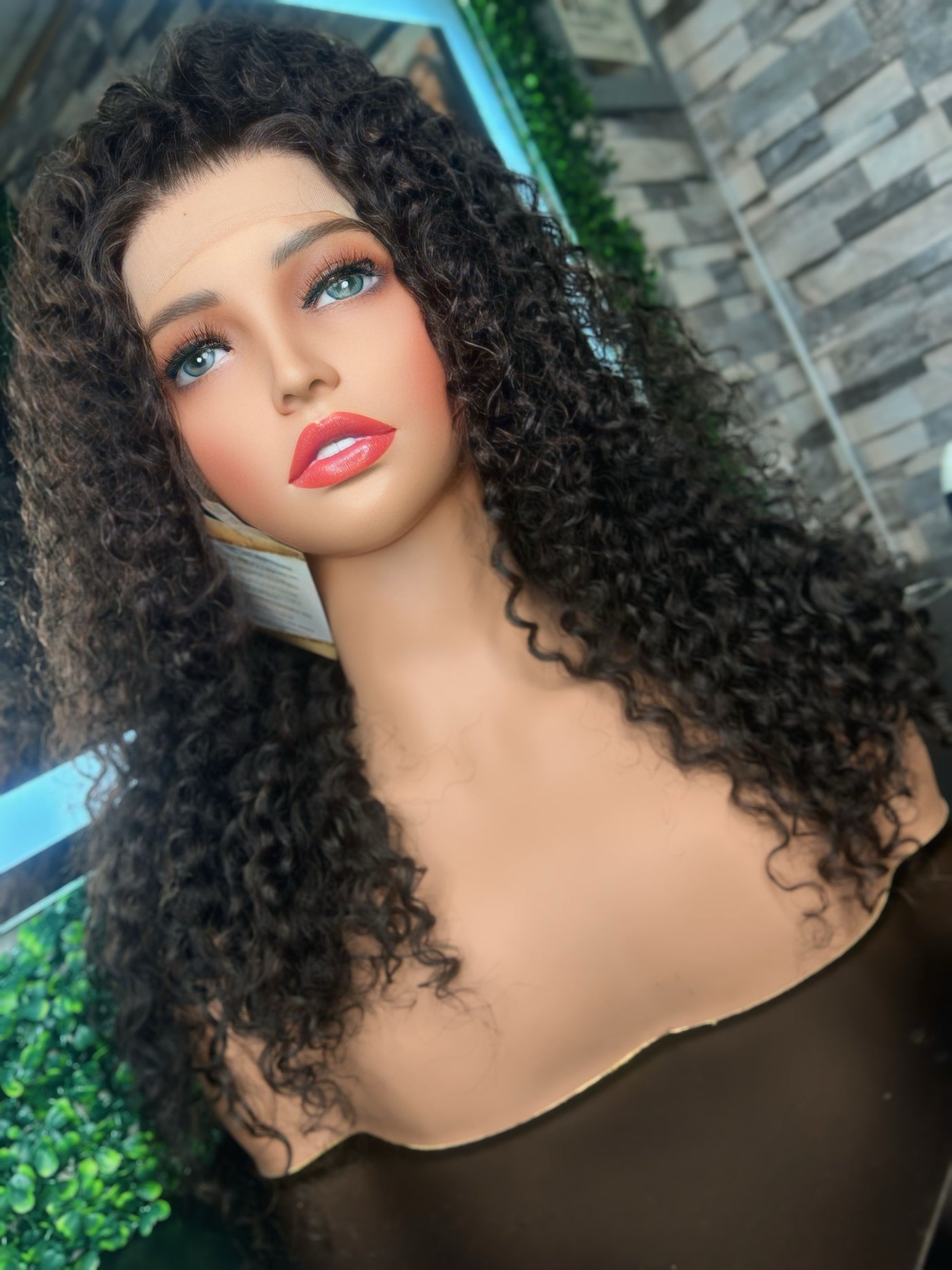 Dynasty Water Wave Drip – 20” Water Wavy 13x4 Transparent Lace Unit (Grade 9A)