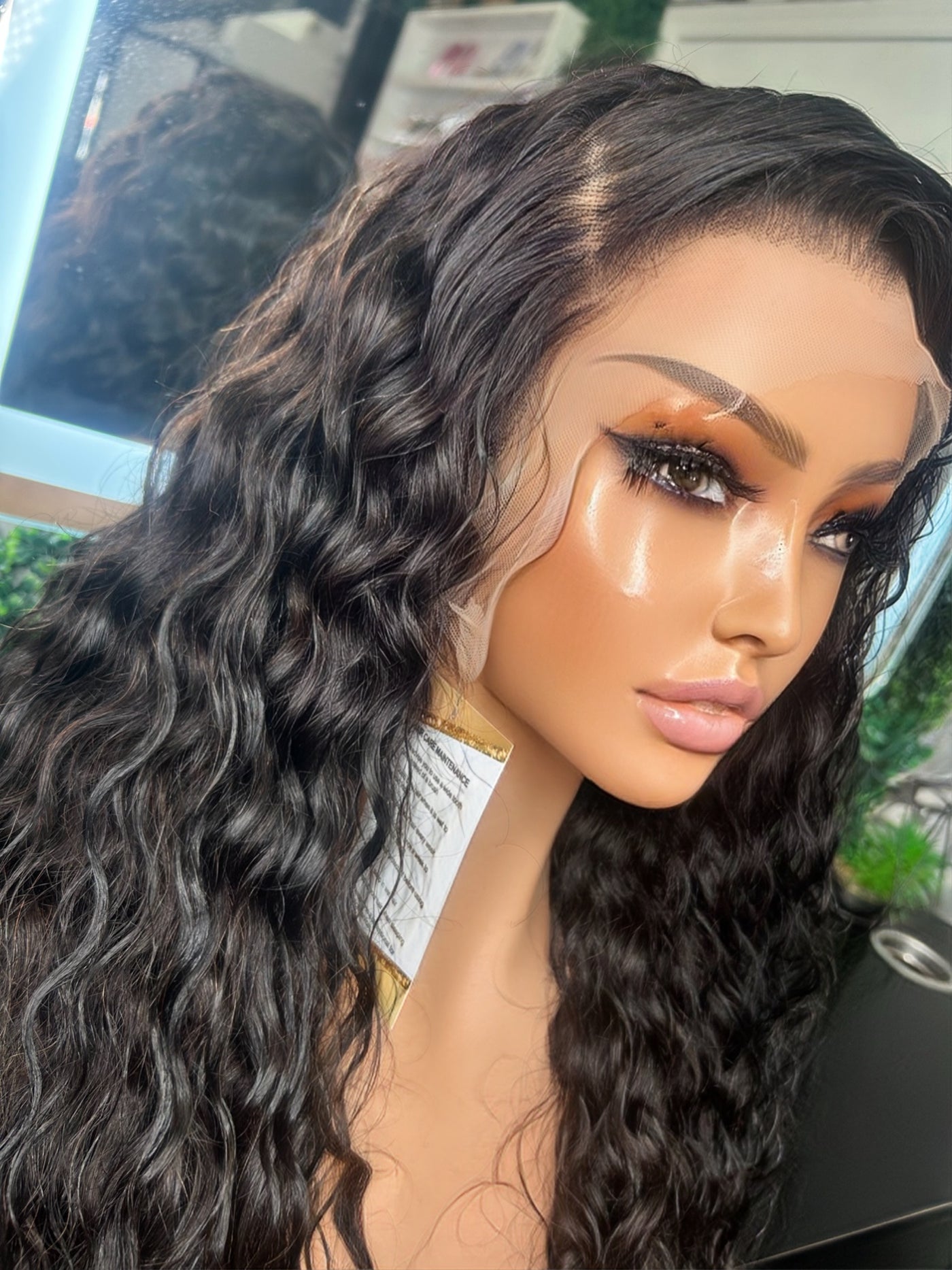 Dynasty Water Wave Drip – 24 WATER Wavy 13x4 Transparent Lace Unit (Grade 9A)