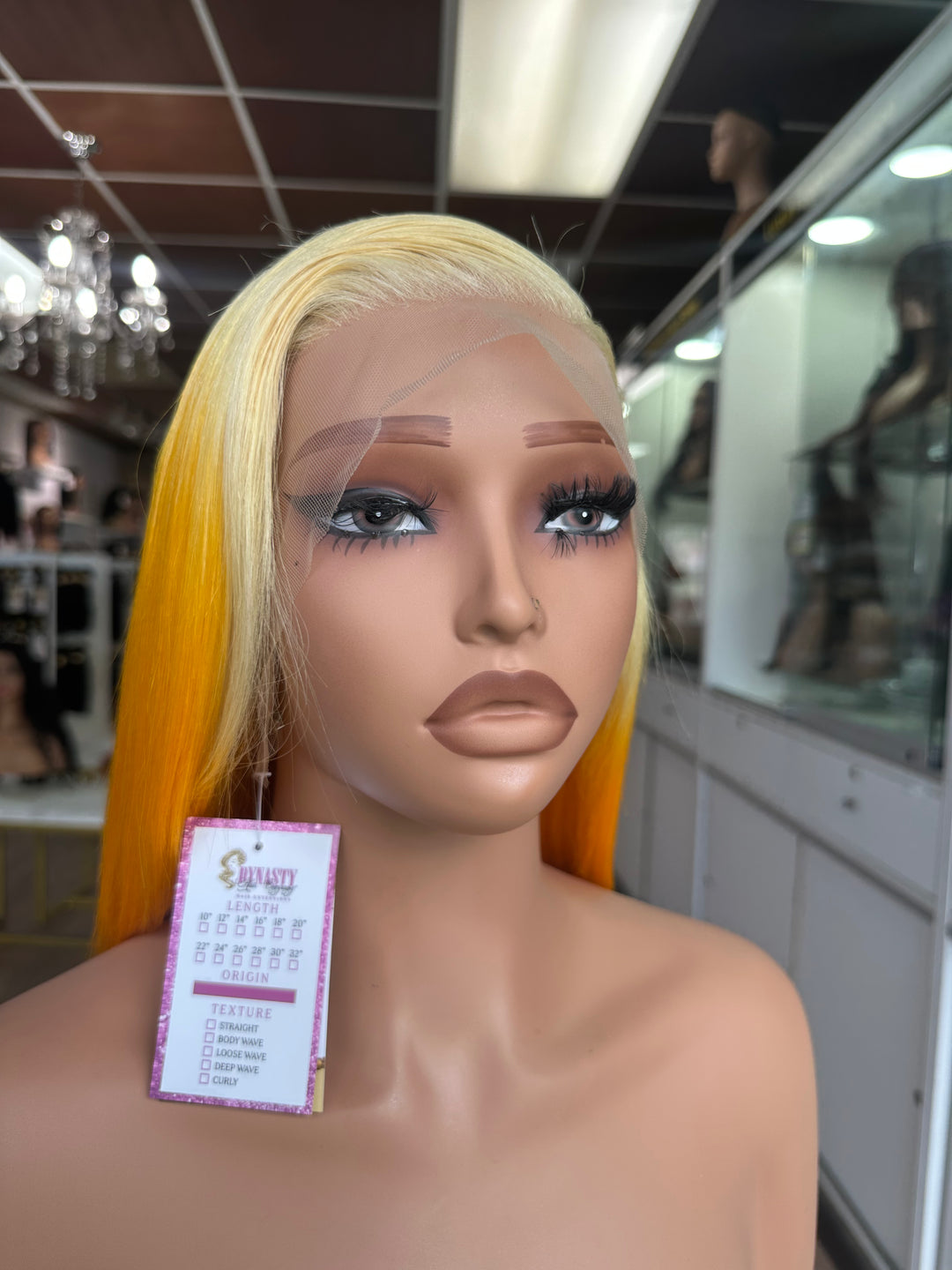 blond/yellow 13x4 stw