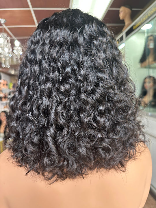 Nia Wavy Bang Wig
