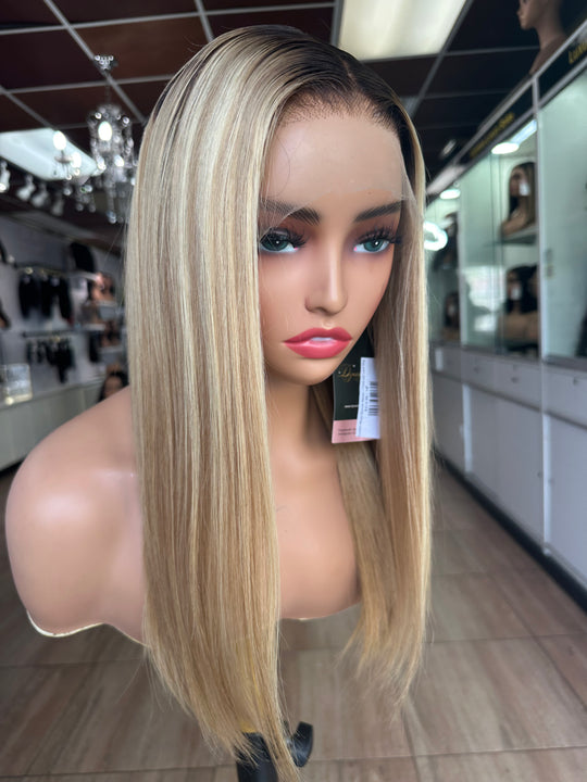 Champagne Blonde HD Wig