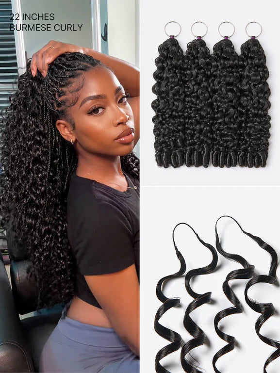 Midnight Feather Crochet
Soft, Lightweight &amp; Naturally Fluffy Curls
