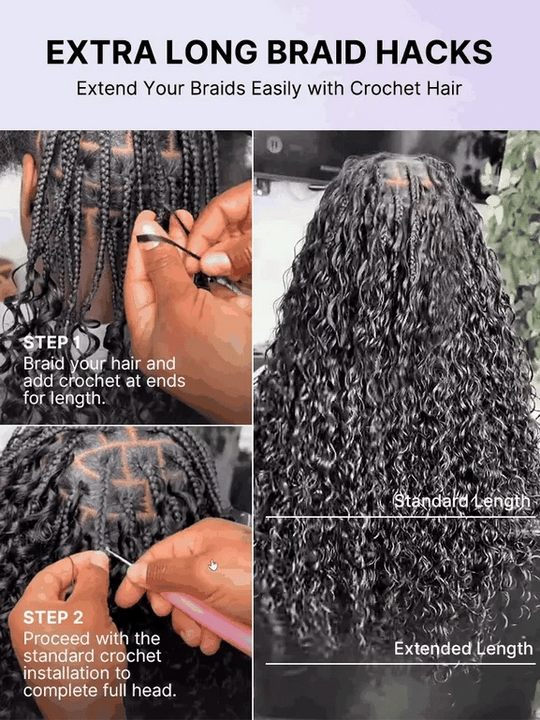 Midnight Feather Crochet
Soft, Lightweight &amp; Naturally Fluffy Curls