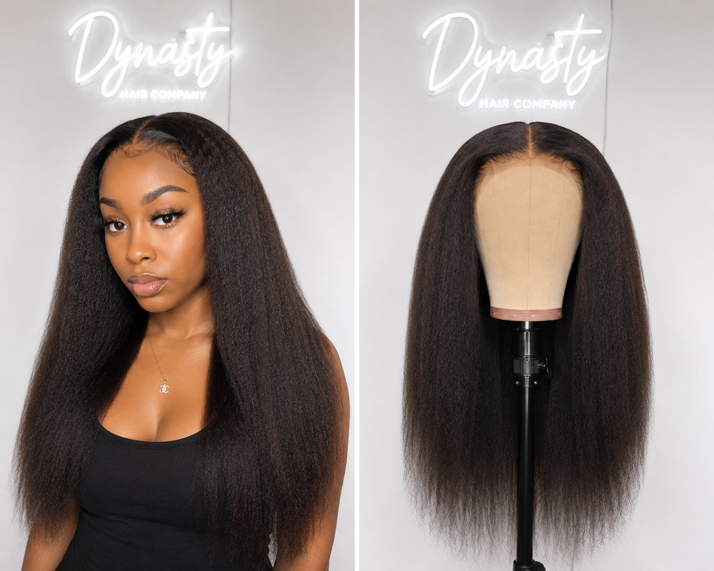 Cocoa Kinky Straight – 16” 4x4 Wig