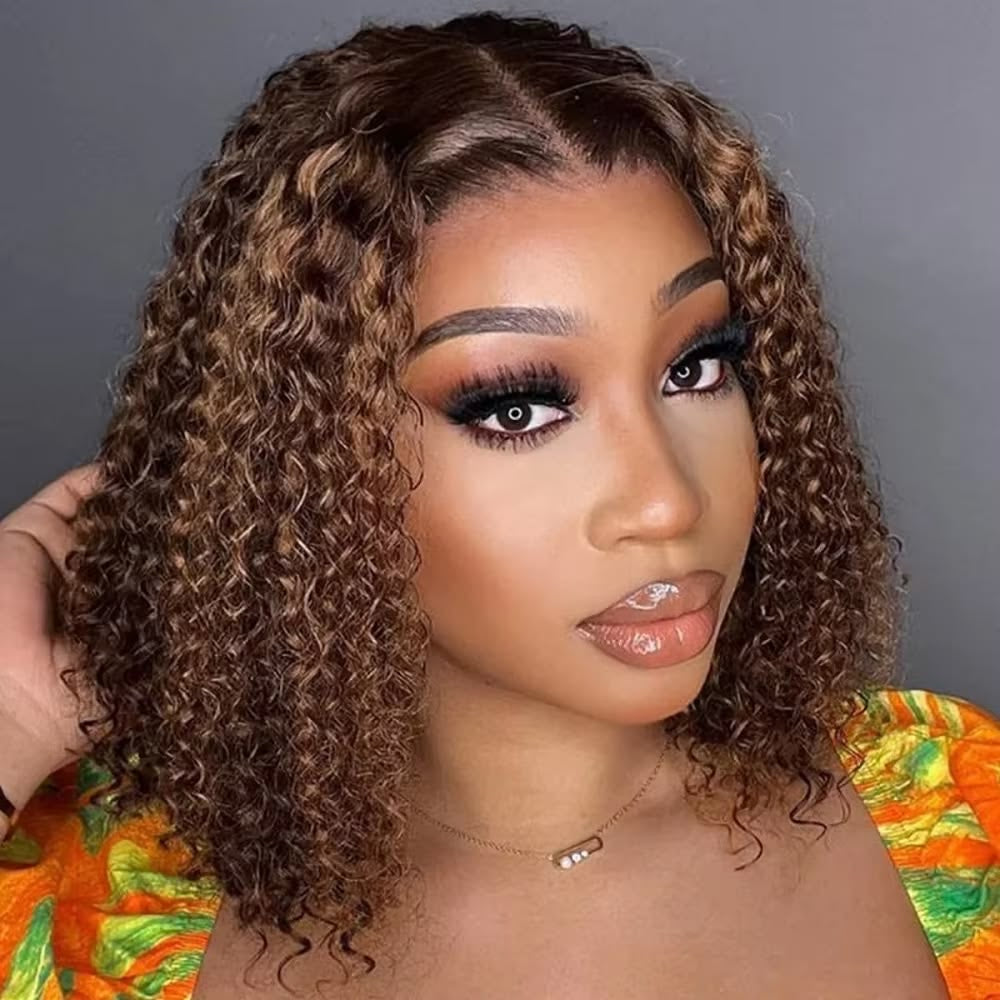Mocha Curl 5×5 Lace Wig