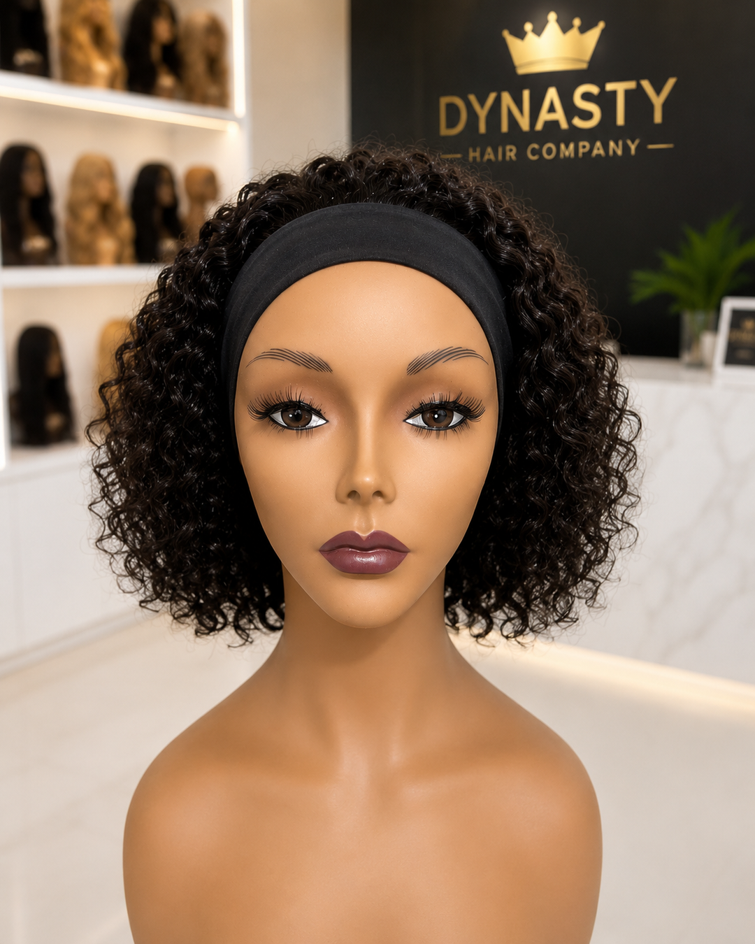 Everyday Curly Headband Wig