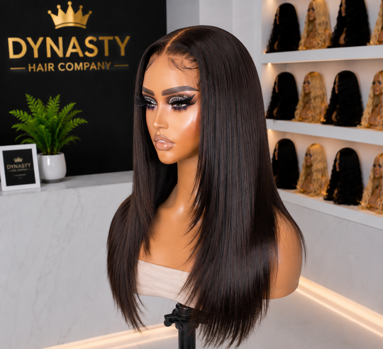 Silk Press Layers 5x5 Closure Wig

16” Ready-to-Wear Straight Wig • HD 5x5 Closure • Soft Face-Framing Layers