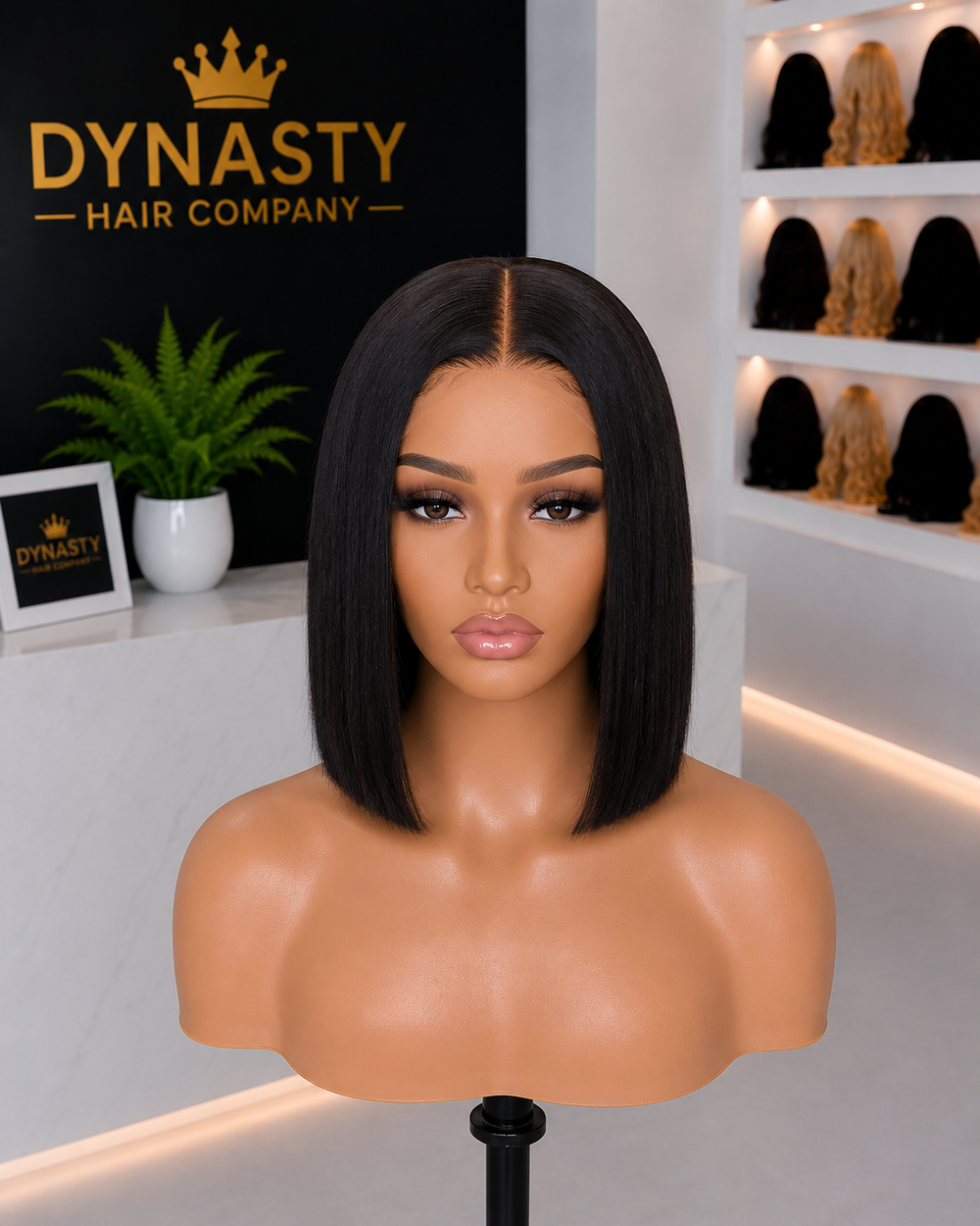 Bob 2x6 HD Lace Wig - Natural Black