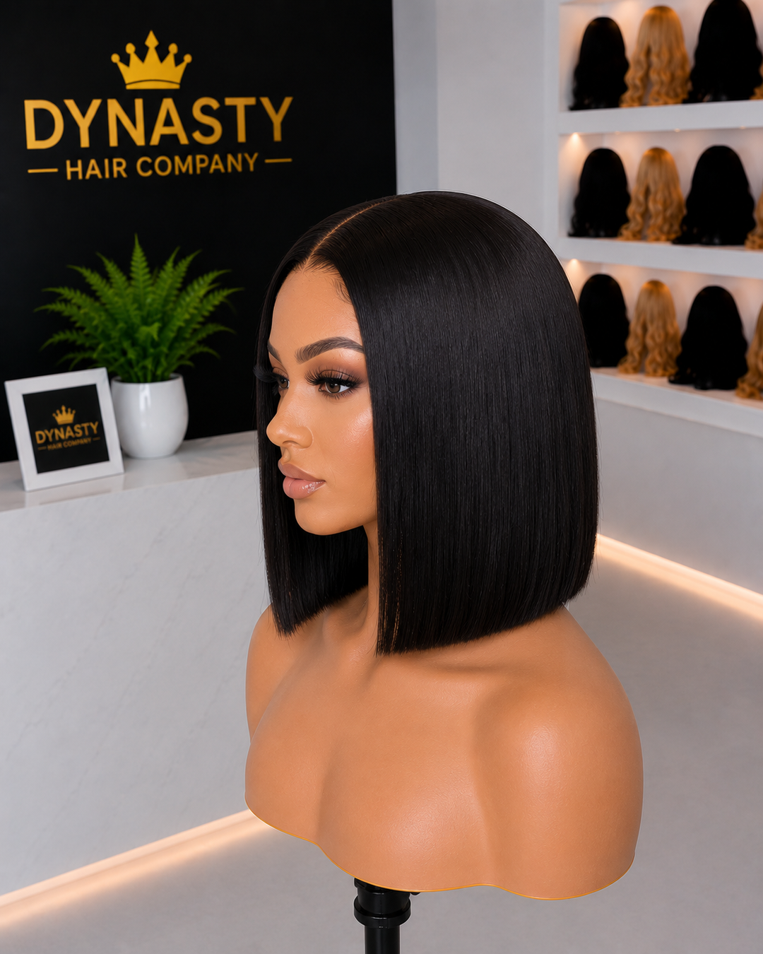Bob 2x6 HD Lace Wig - Natural Black