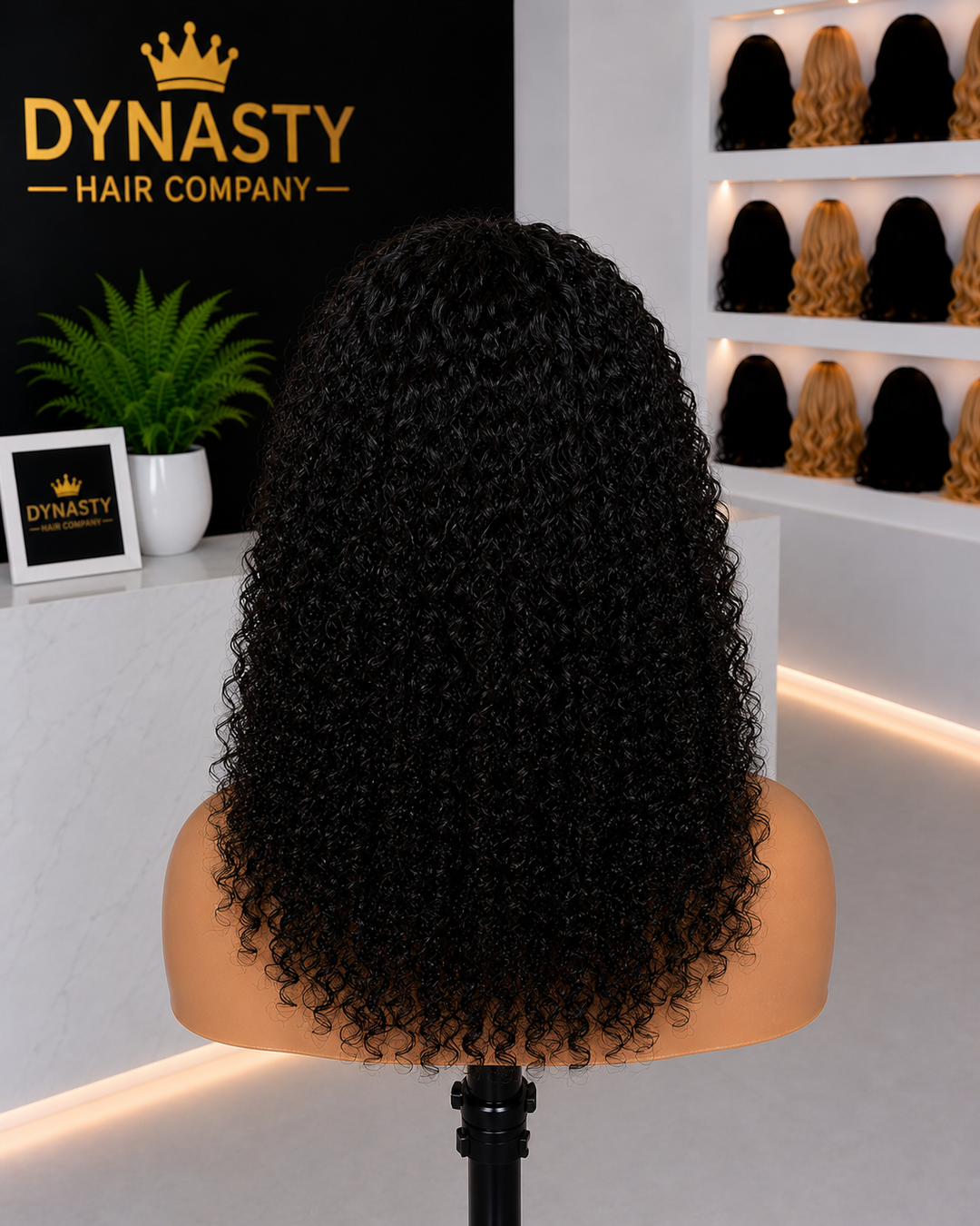Head band wig