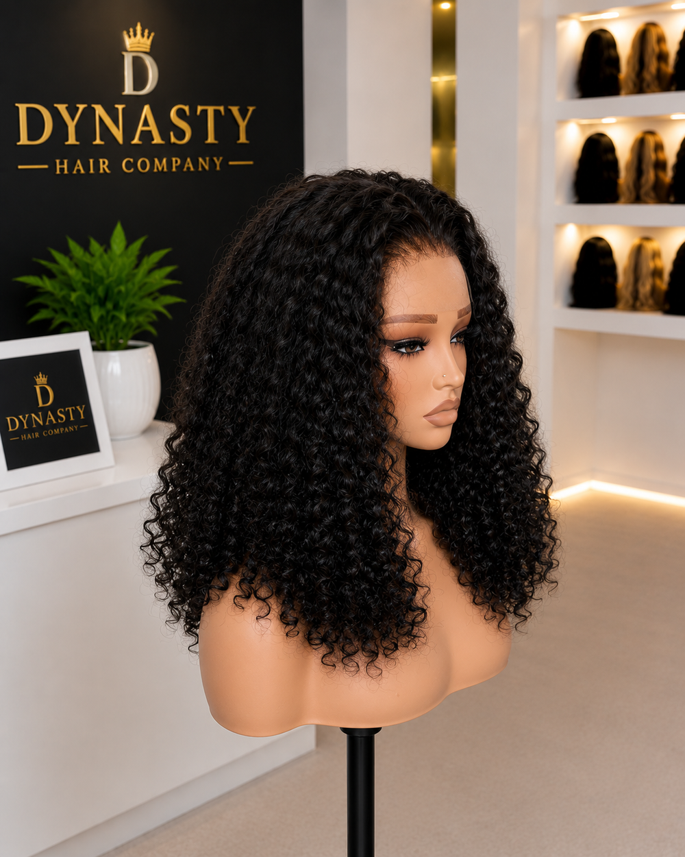 Midnight Muse Curls – 16” HD 13x4| 250% Density