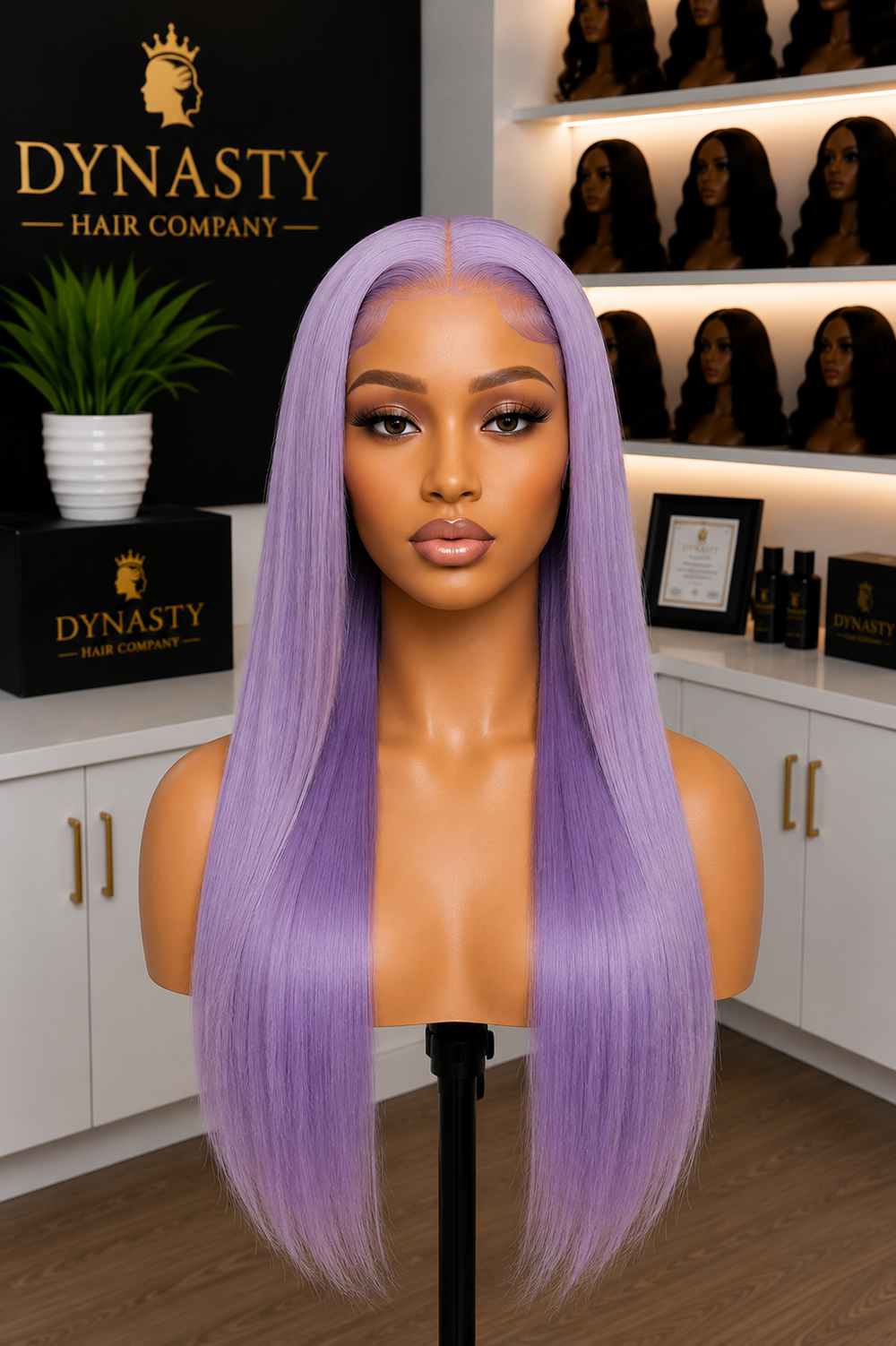 Lavender purple Dream Straight

20” Straight Lavender Wig • 13x4 Transparent Lace Frontal • Soft & Lightweight