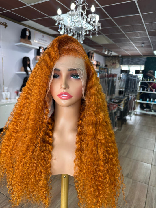 The Sienna — 13×6 Transparent Lace Curly Wig