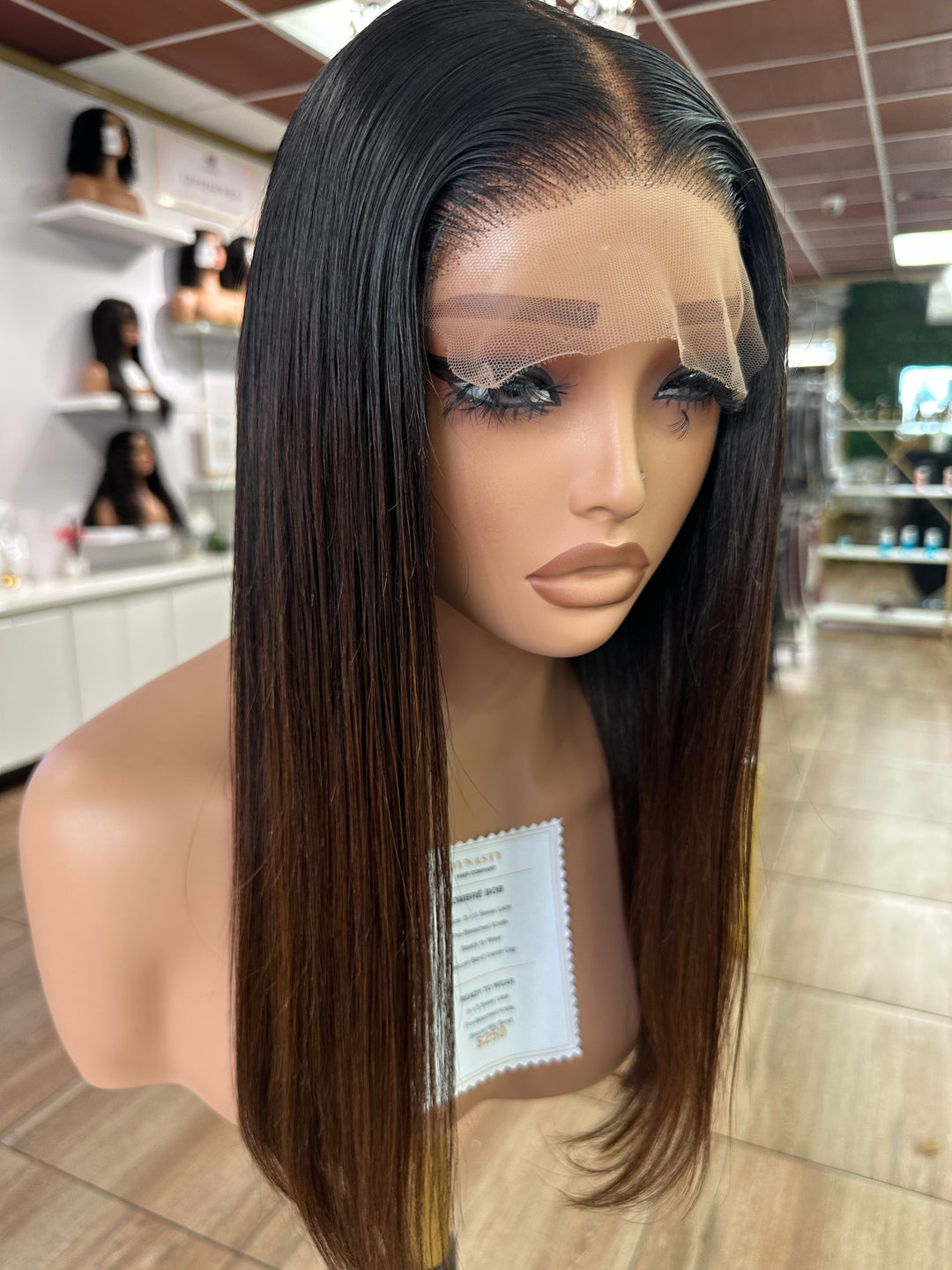 Mocha Melt Ombre Bob Wig