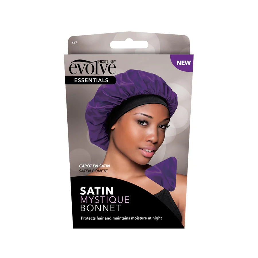 EVOLVE SATIN BONNET MYSTIQUE / PURPLE