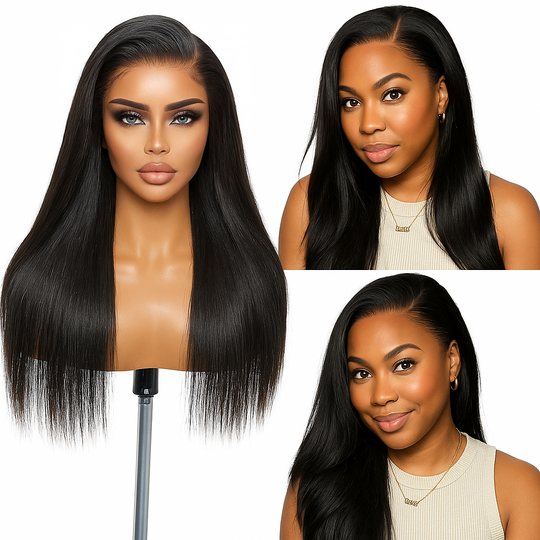 13x4 Ready to Go Frontal Wig | Straight Ear-to-ear Glueless Swiss