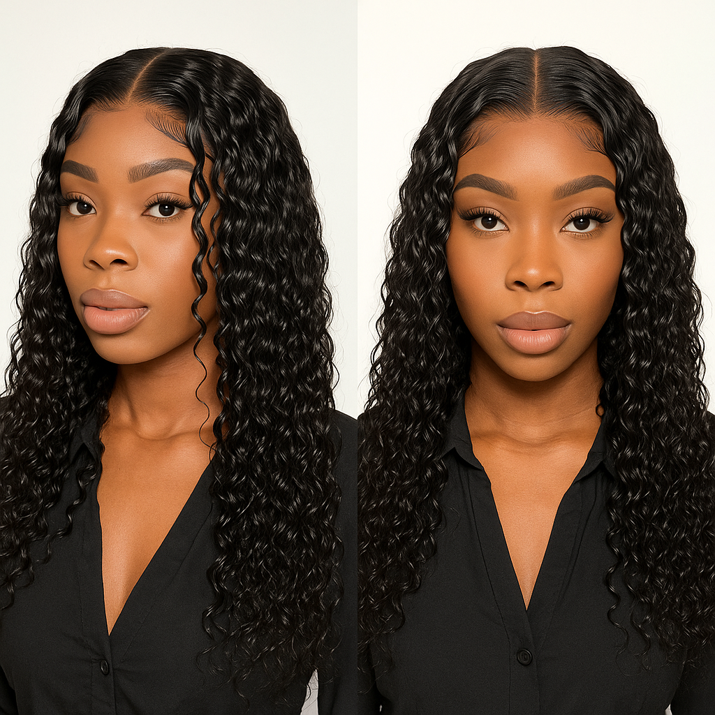 Nature Max Deep Wave 13x6 HD Lace Frontal Wig – Glueless &amp; Long Curly