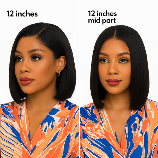 Blowout Vibes Wig – Kinky Straight Bob